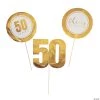 50th Anniversary & Birthday Centerpiece Sticks - 6 Pc. -Party Decorations Sales Shop 50th anniversary and birthday centerpiece sticks 6 pc 13963279