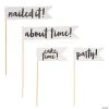 6-1/2" - 12-1/2" Funny Wedding Flags - 12 Pc. 2 6-1/2" - 12-1/2" Funny Wedding Flags - 12 Pc. -Party Decorations Sales Shop 6 1 2 12 1 2 funny wedding flags 12 pc 13933998