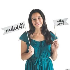 6-1/2" - 12-1/2" Funny Wedding Flags - 12 Pc. 6 6-1/2" - 12-1/2" Funny Wedding Flags - 12 Pc. -Party Decorations Sales Shop 6 1 2 12 1 2 funny wedding flags 12 pc 13933998 a01