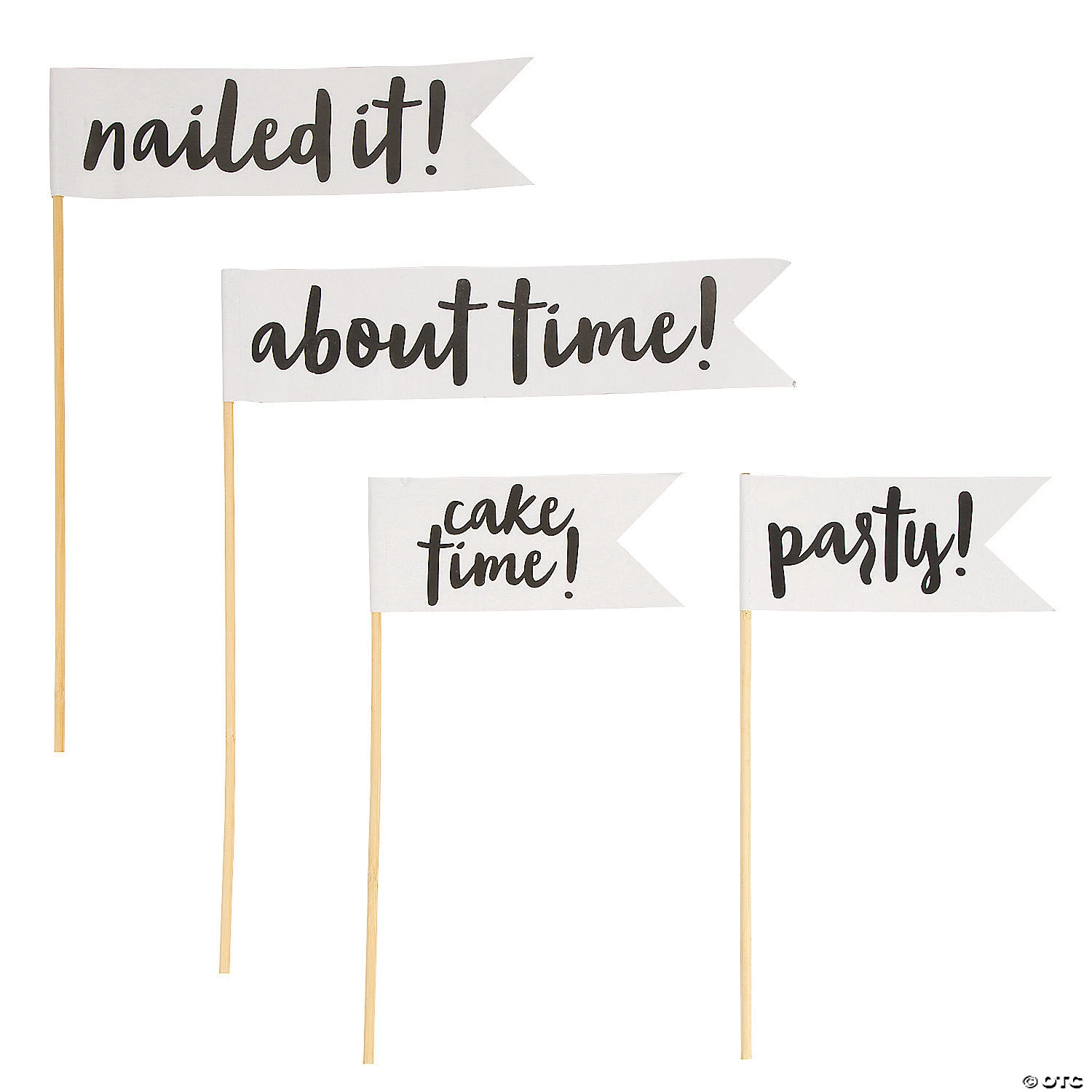 6-1/2" - 12-1/2" Funny Wedding Flags - 12 Pc. 3 6-1/2" - 12-1/2" Funny Wedding Flags - 12 Pc.