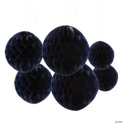 Hanging Honeycomb Decorations - 6 Pc.