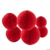 Hanging Honeycomb Decorations - 6 Pc. 2 Hanging Honeycomb Decorations - 6 Pc. -Party Decorations Sales Shop 6 10 red hanging honeycomb paper ball decorations 6 pc 13932741