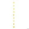 6 Ft. Gold String of Stars -Party Decorations Sales Shop 6 ft gold string of stars13902459