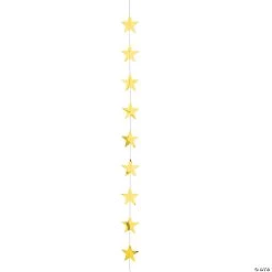 6 Ft. Gold String of Stars