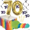 70th Birthday Party Tableware Kit for 24 Guests 1 70th Birthday Party Tableware Kit for 24 Guests -Party Decorations Sales Shop 70th birthday party tableware kit for 24 guests14099565