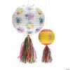 8" - 10" Fiesta Floral Bright Hanging Paper Lanterns - 2 Pc. -Party Decorations Sales Shop 8 10 fiesta floral bright hanging paper lanterns 2 pc 13939562