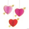 8 3/4" Valentine Hearts Honeycomb Ceiling Decorations - 3 Pc. -Party Decorations Sales Shop 8 3 4 valentine hearts honeycomb ceiling decorations 3 pc 13933239