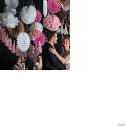 Hanging Tissue Paper Balls - 12 Pc. 7 Hanging Tissue Paper Balls - 12 Pc. -Party Decorations Sales Shop 8 white hanging honeycomb tissue paper balls 12 pc 3 3117 a02