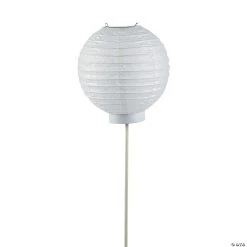 Light-Up Paper Lantern Balloons - 3 Pc. -Party Decorations Sales Shop 8 white light up paper lantern balloons 3 pc 13744566 a01