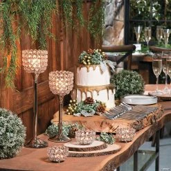 Acrylic Crystal Bead Votive Candle Holders - 3 Pc. -Party Decorations Sales Shop acrylic crystal bead votive candle holders 3 pc 13781176 a02