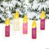 Advent Candle Yard Stakes Set - 5 Pc. -Party Decorations Sales Shop advent candle yard stakes set 5 pc 14092577