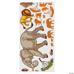 African Safari Design-a-Room Pack - 2 Pc. -Party Decorations Sales Shop african safari design a room pack 2 pc 13828924 a01