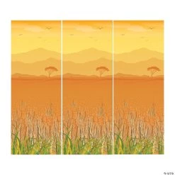 African Safari VBS Design-a-Room Backdrop - 3 Pc. -Party Decorations Sales Shop african safari vbs design a room backdrop 3 pc 13826175 a01