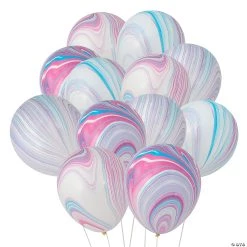Agate Fashion Color 11" Latex Balloons - 25 Pc.