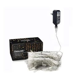 AGPtek 3M Waterproof LED Curtain String Lights