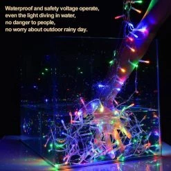 AGPtek 448LED Colorful String Curtain Lights -Party Decorations Sales Shop agptek 448led colorful string curtain lights14207764 a01NOWA