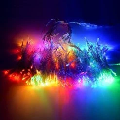 AGPtek 448LED Colorful String Curtain Lights -Party Decorations Sales Shop agptek 448led colorful string curtain lights14207764 a02NOWA