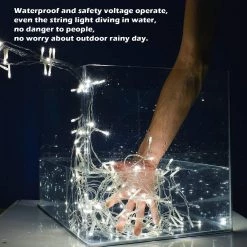 AGPtek 448LED White String Curtain Lights 8 AGPtek 448LED White String Curtain Lights -Party Decorations Sales Shop agptek 448led white string curtain lights14207765 a02NOWA