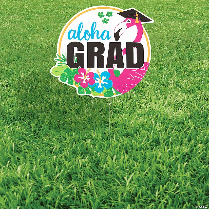 Aloha Grad Yard Sign 3 Aloha Grad Yard Sign