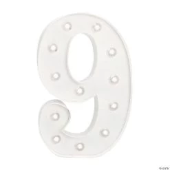 American Crafts™ Heidi Swapp® “9” Marquee Light-Up Kit