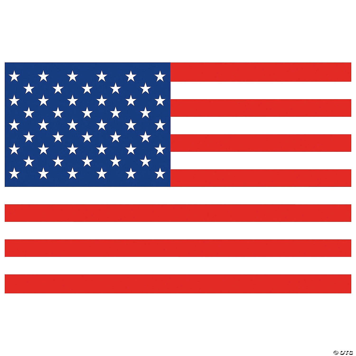 American Flag Backdrop - 3 Pc. 3 American Flag Backdrop - 3 Pc.