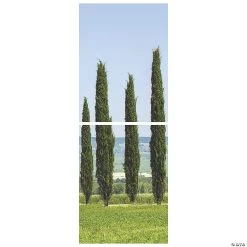 Ancient Greek Garden Cypress Scene Setter Background - 2 Pc. -Party Decorations Sales Shop ancient greek garden cypress scene setter background 2 pc 13820556 a01