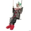 Animated Swinging Chuckles Clown Halloween Decoration -Party Decorations Sales Shop animated swinging chuckles clown halloween decorationmr124531