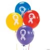 Autism Awareness Ribbon 11" Latex Balloons -Party Decorations Sales Shop autism awareness ribbon 11 latex balloons13642070