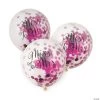 Bachelorette Pink Foil Confetti 11" Latex Balloons - 12 Pc. -Party Decorations Sales Shop bachelorette pink foil confetti 11 latex balloons 12 pc 13829554
