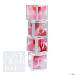 Balloon Block Boxes - 4 Pc. 10 Balloon Block Boxes - 4 Pc. -Party Decorations Sales Shop balloon block boxes 4 pc 13963802 a03