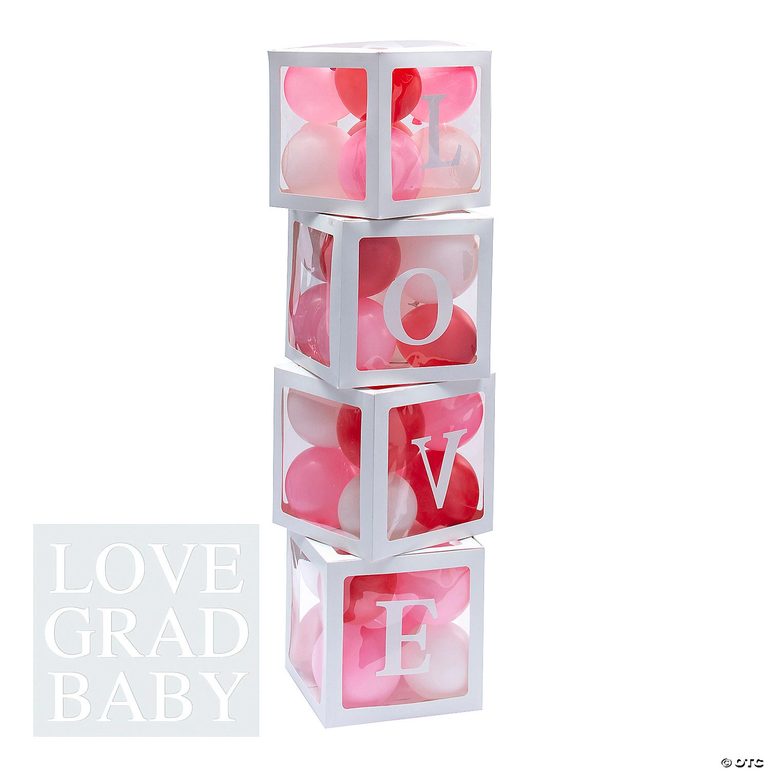 Balloon Block Boxes - 4 Pc. 6 Balloon Block Boxes - 4 Pc. - Image 4