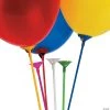 Balloon Sticks with Cups - 144 Pc.