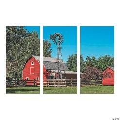 Barnyard Backdrop - 3 Pc. -Party Decorations Sales Shop barnyard backdrop 3 pc 13732955 a01