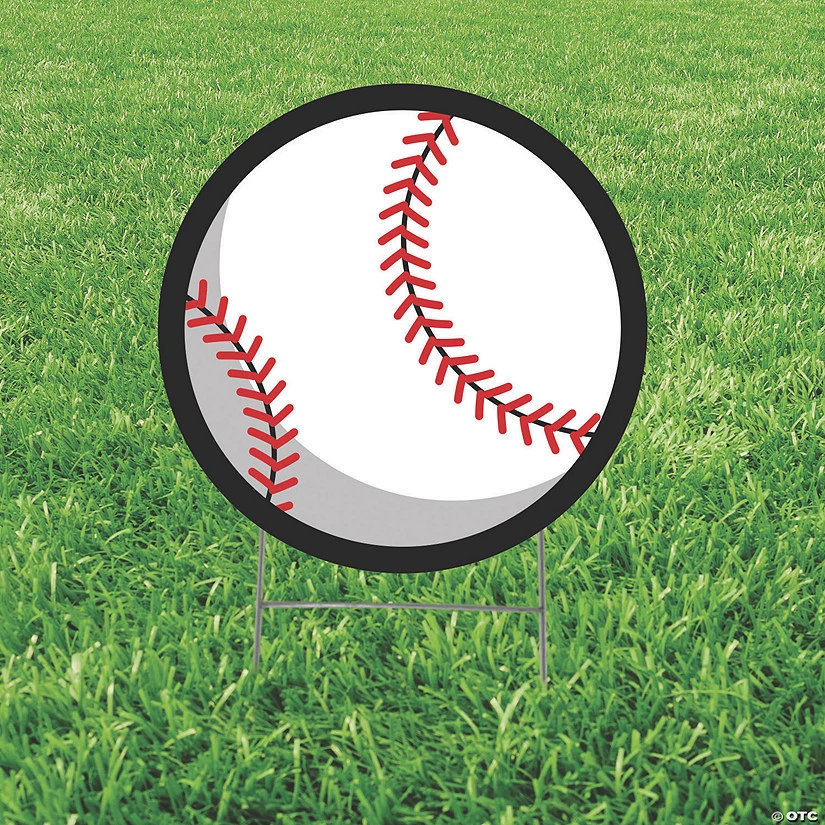 Baseball Yard Sign 3 Baseball Yard Sign