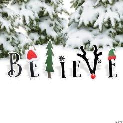 Believe Outdoor Yard Sign