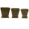 Benzara, 15" Brown Sea Grass Vase 3 Pc 1 Benzara, 15" Brown Sea Grass Vase 3 Pc -Party Decorations Sales Shop benzara 15 brown sea grass vase 3 pc14229317NOWA