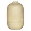 Benzara, 7" Beige Ceramic Vase with Pot Bellied Design -Party Decorations Sales Shop benzara 7 beige ceramic vase with pot bellied design14229326NOWA