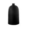 Benzara, 8" Black Cale Round Ceramic Vase with Brushed Design -Party Decorations Sales Shop benzara 8 black cale round ceramic vase with brushed design14236633NOWA
