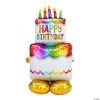 Birthday Cake 53" Mylar Balloon 2 Birthday Cake 53" Mylar Balloon -Party Decorations Sales Shop birthday cake 53 mylar balloon14098272