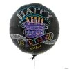 Birthday Chalk Metallic 18" Mylar Balloon -Party Decorations Sales Shop birthday chalk metallic 18 mylar balloon13726175