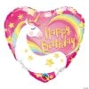 Birthday Magical Unicorn 18" Mylar Balloon 1 Birthday Magical Unicorn 18" Mylar Balloon -Party Decorations Sales Shop birthday magical unicorn 18 mylar balloon13838657