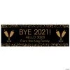 Black & Gold New Year’s Eve Party Custom Banner -Party Decorations Sales Shop black and gold new year s eve party custom banner13813991