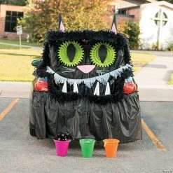 Black Cat Trunk-or-Treat Decorating Kit - 50 Pc.