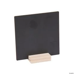 Black Chalkboard Table Frames - 6 Pc.