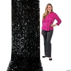 Floral Sheeting 5 Floral Sheeting -Party Decorations Sales Shop black floral sheeting backdrop13754285 a01