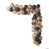 Black, Gold & Silver Latex Balloon 50-Ft. Garland Kit - 147 Pc.