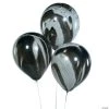 Marble 11" Latex Balloons 2 Marble 11" Latex Balloons -Party Decorations Sales Shop black marble 11 latex balloons13813900