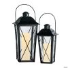 Black Metal Lanterns - 2 Pc. -Party Decorations Sales Shop black metal lanterns 2 pc 96 2089c