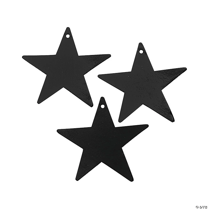Metallic Stars - 12 Pc. 3 Metallic Stars - 12 Pc.