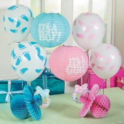 Blue Baby Footprints 11" Latex Balloons - 24 Pc. -Party Decorations Sales Shop blue baby footprints 11 latex balloons 24 pc 3 2288 a02